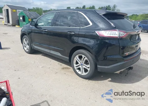 2017 Ford Edge Titanium from USA, damaged, VIN 2FMPK4K97HBB82314